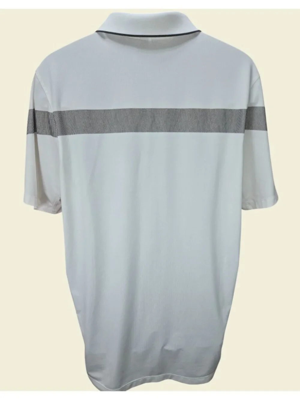 Nike Golf White Dri-Fit Modern Fit Polo Shirt XL